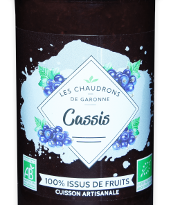 Les Chaudrons de Garonne Préparation 100% Fruits Cassis 275G