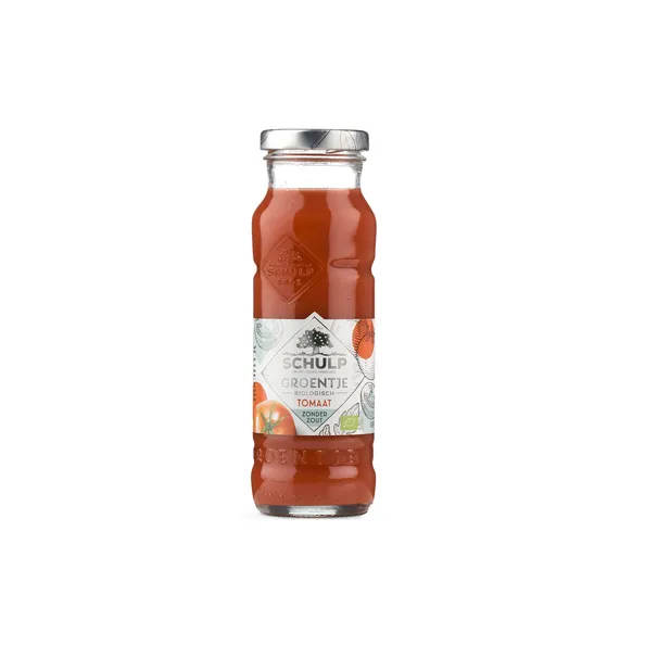 Schulp 100% biologische tomatensap flesje (15x 20cl)