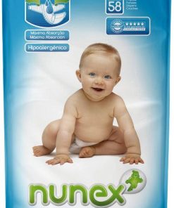 58 Couches Maxi Nunex T4 (9 – 15kg)