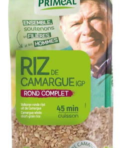 Primeal Riz de Camargue Rond Complet 500G