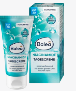Balea Crème visage à la niacinamide SPF 30, 50 ml