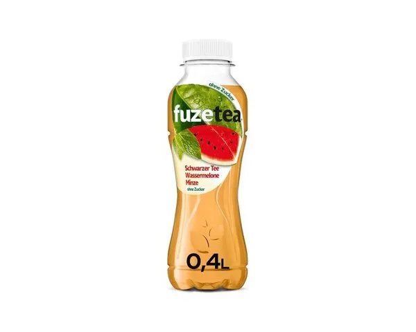 Fuze Tea Black Tea Watermelon Mint No Sugar PET (6x 400ml) – Image 2