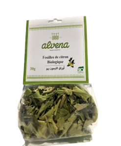 Alvena Feuilles de Citron Séchées 30G