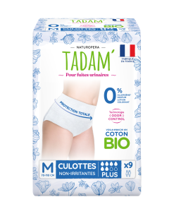 Tadam’ Culottes Fuites Urinaires Plus Taille M X9