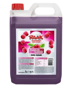 Raak Vruchtensiroop Zero Framboos (5 liter)