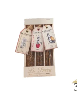 Coffret bois 3 tubes – vers, grillons, criquets