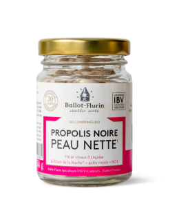Ballot Flurin Propolis Noire Peau Nette 120 Comprimés