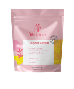 Tikitonia Tisane Digest Shield – Confort Digestif 15 Unités 30G