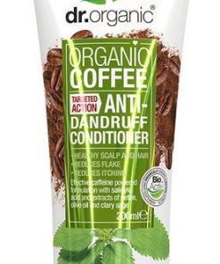 Dr Organic Après-Shampoing Antipelliculaire Menthe Café 200Ml