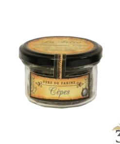 Pot de vers de farine – saveur cèpes 18g