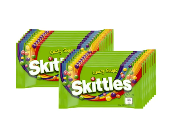 Skittles Crazy Sours (16x 45gr)