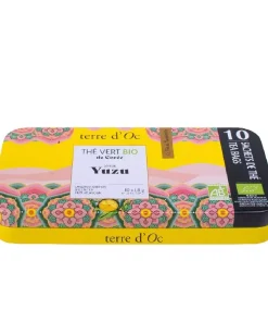 Thé vert Bio de Corée au Yuzu boite de 10 sachets