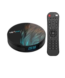 TV BOX – OEMG – HK1- Android 9.0 – 4+32Go – puce RK3318 décodeur TV Bluetooth 4.0 – lecteur numérique 4k