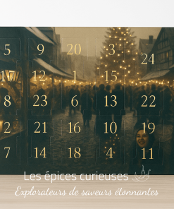 Calendrier de l’Avent 2025 – Le Chalet des Épices Curieuses