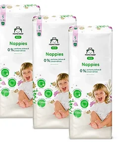 Nappies Eco Couche Bébé Taille 5 (11–16 kg) – 30 Pièces